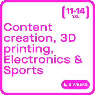 PACK - Content creation, 3D printing, Electronics & Sports 🇬🇧