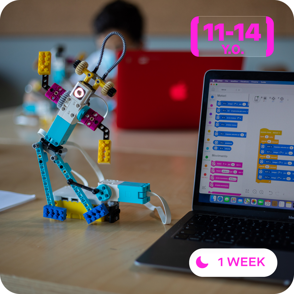 English & Robotics 🇬🇧 + 🇮🇹 – H-FARM Summer Academy