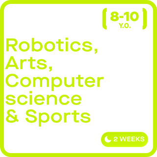 PACK - Robotics, Arts, Computer science & Sports 🇬🇧